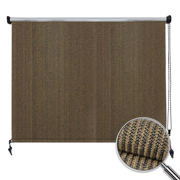 8'x 6' Privacy Roller Shade Window Blinds(Corded)