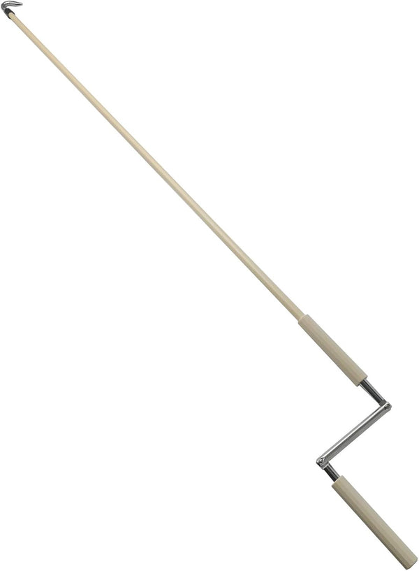 Shade&Beyond Universal replacment Part,Metal Installation Crank Wand for Sun Shades or Roller Blinds Lihopefe (Beige)