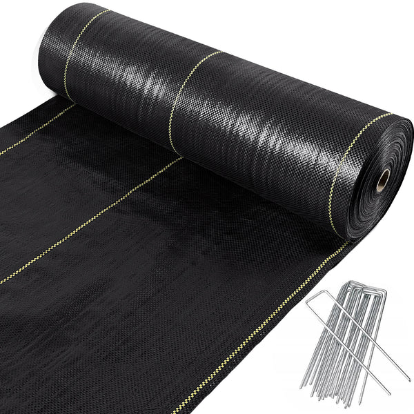 Shade&Beyond Paillage pour plante 70g/m²,toile de Paillage anti-mauvaises herbes anti-UV