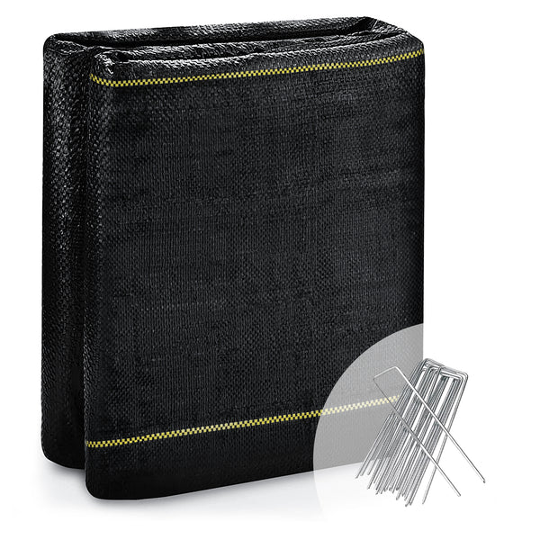 Shade&Beyond Paillage pour plante 70g/m²,toile de Paillage anti-mauvaises herbes anti-UV