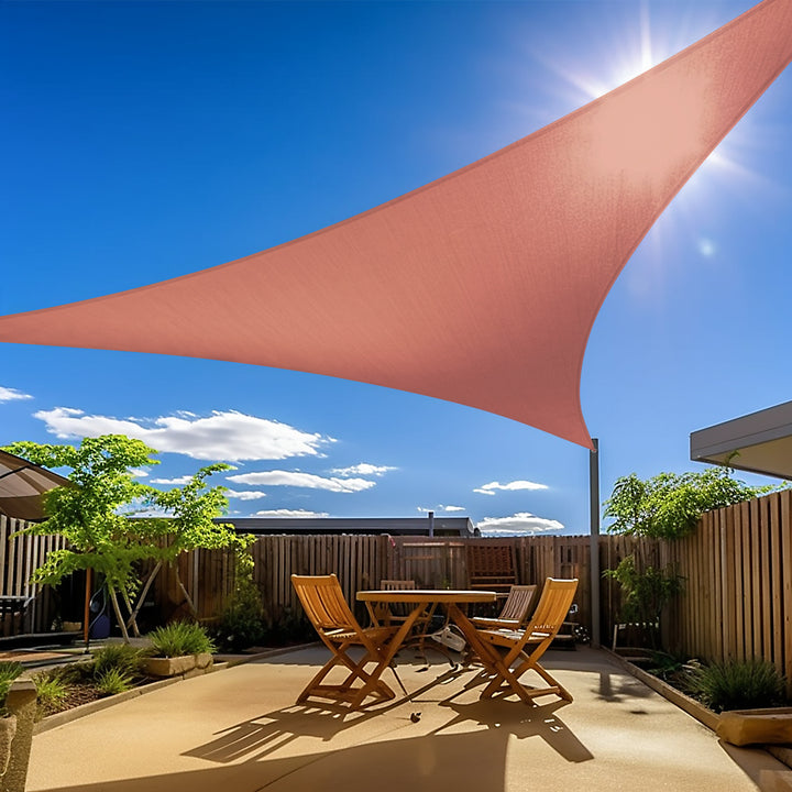 Da Sails Shade&Beyond Sail Shade Triangle Rectangle Rust Red, Shade Sails Curve ...