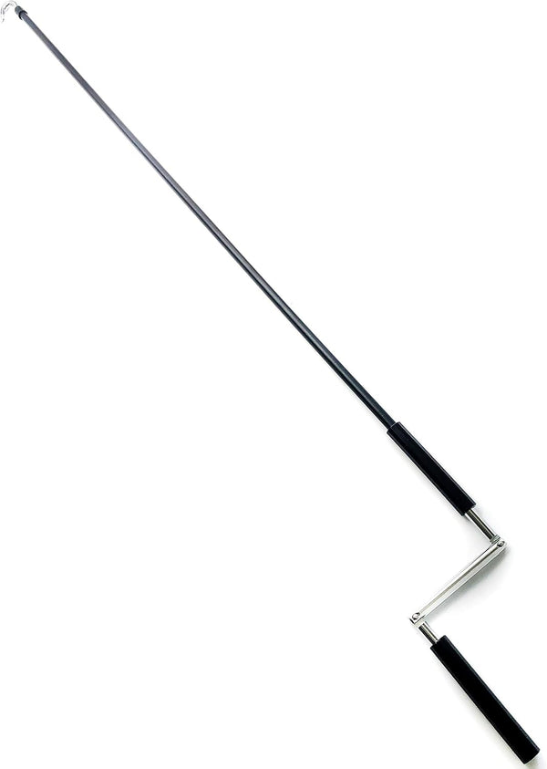 Shade&Beyond Universal replacment Part,Metal Installation Crank Wand for Sun Shades or Roller Blinds Lihopefe (6FT,Black)