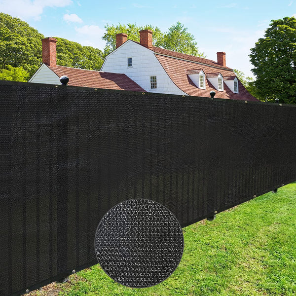 Écran de confidentialité pour clôture robuste de 4 pi x 50 pi 150 g/m² 