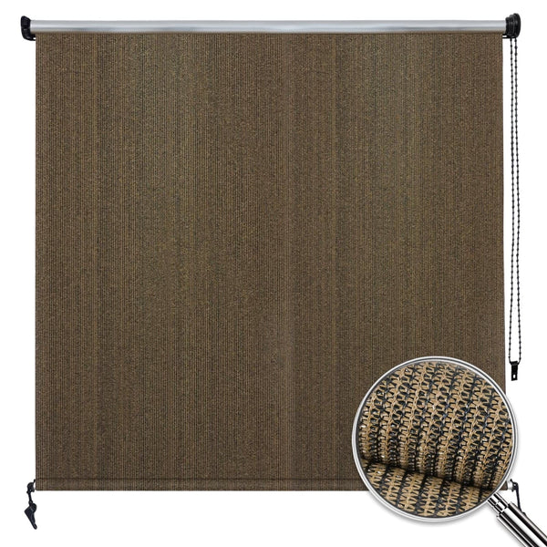8'x 8' Privacy Roller Shade Window Blinds(Corded)