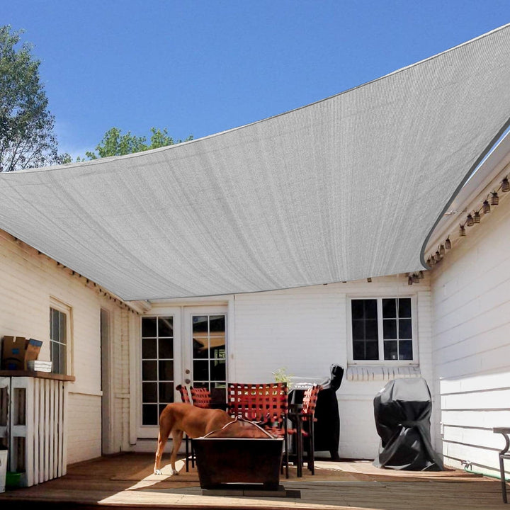 sonnensegel australischer standard 8'x10' rechteckiges Sonnensegel – shadeandbeyond