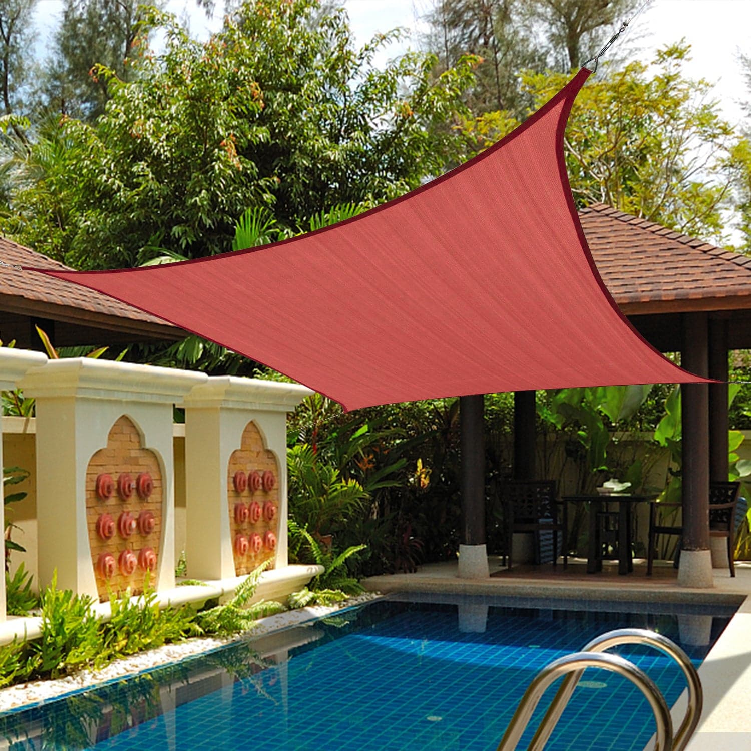 10'x13' Rectangle Sun Shade Sail – shadeandbeyond