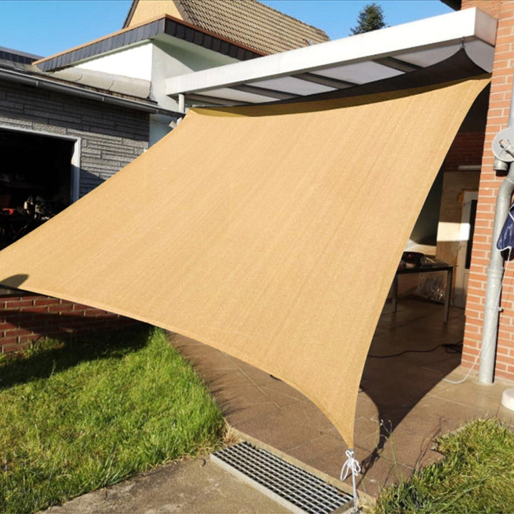 sonnensegel 8 x 10 meter 8'x10' rechteckiges Sonnensegel – shadeandbeyond